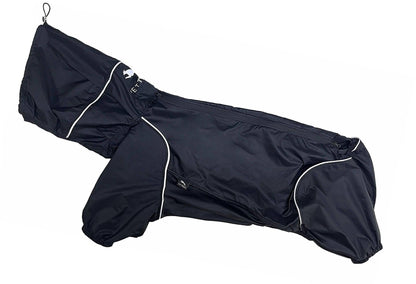 Dog Lightweight Windbreaker-Dog Outdoor Jacket-Coal Black [USA] - PETT2GO